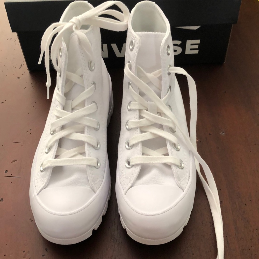 Converse High Top Canvas Platforms